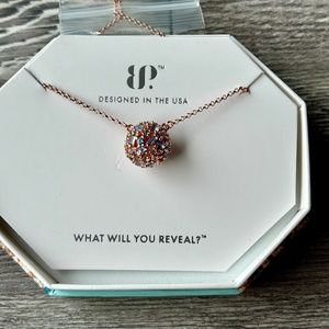 Ring Bomb Party RBP7281 Happiness in You Rose Gold Aquamarine March 2024 Necklac